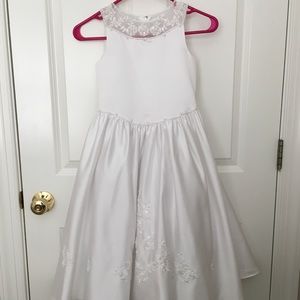 JJ Anjordan Communion dress or flower girl size 8